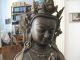 Tara Buddha Göttin Messingfigur Statue Skulptur Tibet Nepal Sehr Schwer Fundus Entstehungszeit nach 1945 Bild 2