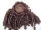 Alte Puppenteile Braune Locken Haar Perücke Vintage Doll Hair Wig 40 Cm Girl Puppen & Zubehör Bild 4