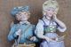 Großes Porzellan Figurenpaar,  Hc Oder Hg,  Um 1900 Nach Form & Funktion Bild 9
