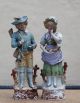 Großes Porzellan Figurenpaar,  Hc Oder Hg,  Um 1900 Nach Form & Funktion Bild 1