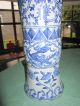 Alte Porzellanvase China Dekor In Blau Lotos Und Rankwerk Asiatika: China Bild 2