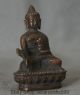Alten Tibet Lila Bronze Männer La Medizin Buddha Medizinischen Gottes - Statue Antike Bild 1