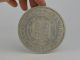 9 Cm Collectible Decorated Old Tibet Silver Carving 上海 Commemorative Coin Antike Bild 1