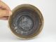 Collectible Old Exquisite China Copper Carving Flower Treasure Bowl 聚宝盆 Antike Bild 4