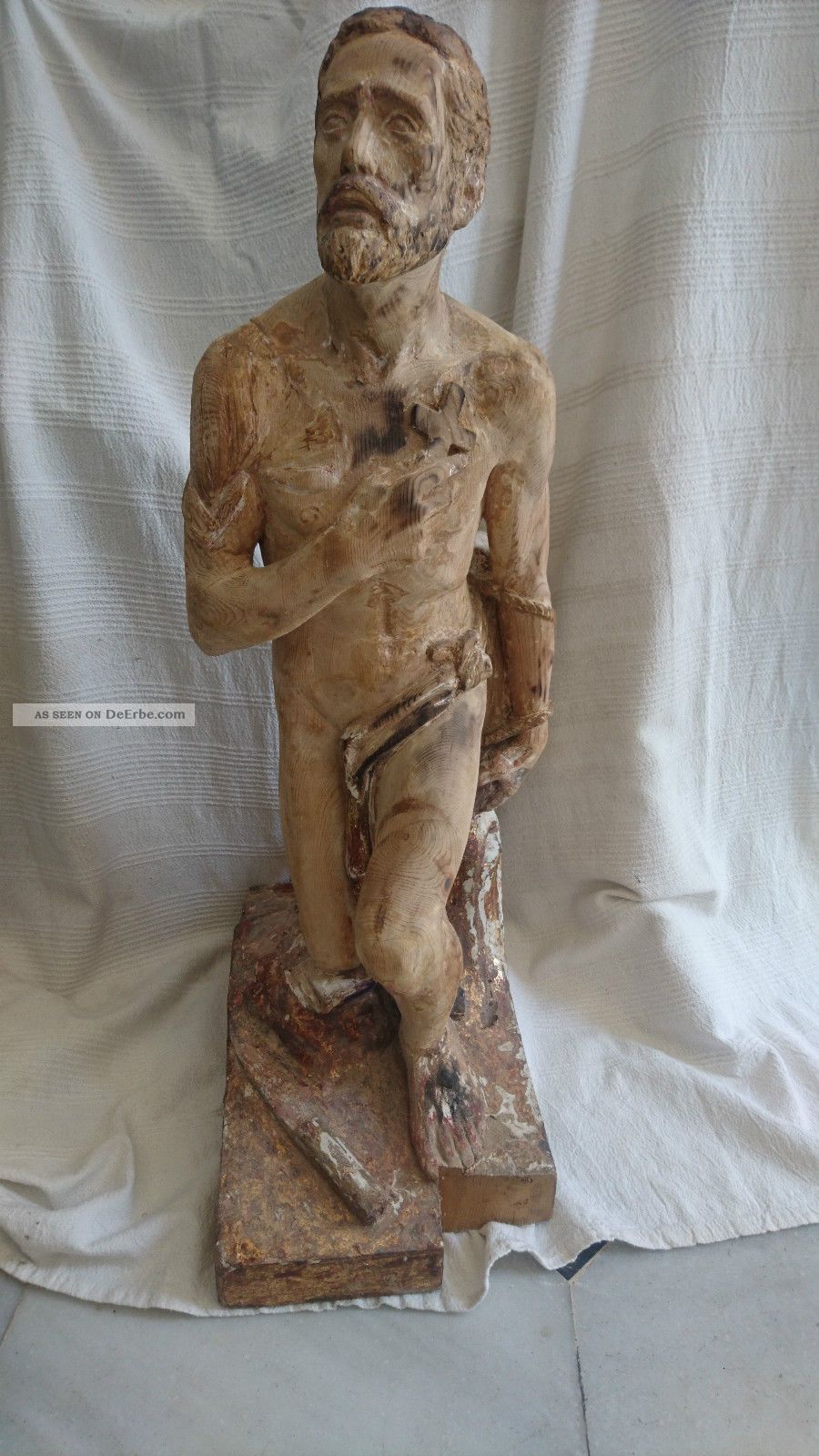 Barock Heilige Holz Baroque Sacred Wood Legno Sacro Talla Madera Santo Vor 1900 Bild