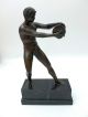 Diskuswerfer Bronze Bronzefigur Nach Antikem Vorbild Um 1900 Marmor Discobolos 1900-1949 Bild 1