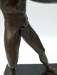 Diskuswerfer Bronze Bronzefigur Nach Antikem Vorbild Um 1900 Marmor Discobolos 1900-1949 Bild 3