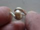 Damenring Silber Ring Perle Silberring Diamantiert / Glatt Design Schmuck 17mm Ringe Bild 4