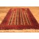 Alt Handgeknüpfter Orient Gebets Teppich Belutsch Old Rug Carpet Tapis 150x90cm Teppiche & Flachgewebe Bild 1