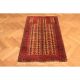 Alt Handgeknüpfter Orient Gebets Teppich Belutsch Old Rug Carpet Tapis 150x90cm Teppiche & Flachgewebe Bild 2
