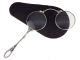 Jugendstil 900 Silber Schwarze Emaille Lorgnon Klappbrille Brille Accessoires Bild 5