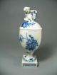 Royal - Copenhagen Porzellan Blaue Blume Deckelpokal Urnen Vase Putte Mit Schild Nach Marke & Herkunft Bild 10