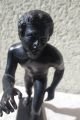 Tolle Alte Bronze: Athlet,  Nackter Jüngling,  Grand Tour,  Neapel Um1850 Vor 1900 Bild 2