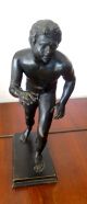Tolle Alte Bronze: Athlet,  Nackter Jüngling,  Grand Tour,  Neapel Um1850 Vor 1900 Bild 4
