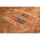 Antik Handgeknüpfter Sammler Teppich Kazak Kelim Rare Old Rug Carpet 144x83cm Teppiche & Flachgewebe Bild 3