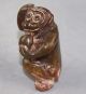 Chinese Jade Carved Jade Monkey Statue Entstehungszeit nach 1945 Bild 7