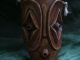 Holz Maske,  Schnitzerei,  Afrika,  Übersee,  Holzschnitzerei,  Dekoration,  Wandmaske Antike Bild 5