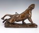 Charles Valton Bronze Figur Puma Berglöwe 1910 Frankreich Animalier Skulptur Bronze Bild 6