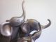 Tierfigur Skulptur Elefant Plastik Metall 70er Ausgefallenes Design 1950-1999 Bild 4