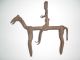 Dogon,  Mali,  Reiterfigur Aus Eisen Entstehungszeit nach 1945 Bild 1