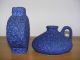 2 X Silberdistel Fat Lava Keramik Vase 60s 70s Wgp Fat Lava Otto Roth 1960-1969 Bild 1