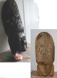 Wandmaske,  Tanz - Maske,  Holz - Asiatika,  Handgeschnitzt „alter Unbekannt“ Top Internationale Antiq. & Kunst Bild 1