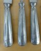 Alte Messer & Gabel 6 Pers § Augsburger Faden § Aluminium ? § 1/2 Objekte ab 1945 Bild 1