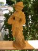Gr.  Holzfigur - Heiligenfigur - Allegorie Sommer - Magd/frau Mit Obst - Geschnitzt - Deko Holzarbeiten Bild 3