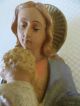 Schöne,  Alte Madonna,  Mutter Gottes Mit Jesuskind Auf Dem Arm,  Alter,  Ca.  1910 - 30 ? Skulpturen & Kruzifixe Bild 9