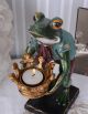 Teelichthalter Froschkönig Kerzenleuchter Frosch Leuchter Barock Ab 2000 Bild 3