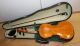 Alte Geige Violine Old Violin Musikinstrumente Bild 1