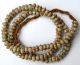 Tibet Chevron Perlen Halskette Grün Tribal Himalayan Trade Beads Necklace 2 Entstehungszeit nach 1945 Bild 1