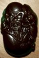 Chinesisches Jade Amulett Pendant Anhänger China Chinese Hand Carved Schnitzerei Entstehungszeit nach 1945 Bild 1
