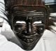Antike Holzmaske - Fasnachtsmaske - Perchtenmaske - Fasching Maske - Afrika Entstehungszeit nach 1945 Bild 1