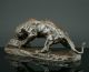 Georges Gardet Tier Skulptur Bronze Tiger & Schildkröte 1900 Animalier Sculpture Bronze Bild 6