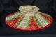 Äthiopien Korb Bunt,  Schale,  Tischdeko Handarbeit.  Basket From Ethiopia Handmade Entstehungszeit nach 1945 Bild 4