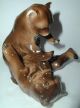 Zwei Kämpfende Bären Keramik Figur Sitzendorf Nach Form & Funktion Bild 9