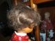 Krahmer Mädchen 50erj - 35 Cm,  Erhalten Echthaarperücke Handgeknüpft Puppen & Zubehör Bild 9