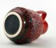 Steuler Fat Lava Keramik Vase 141 - 15,  Vintage,  60er,  70er,  Rot,  German Pottery Nach Form & Funktion Bild 4