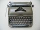 Triumph Perfekt Schreibmaschine Mit Koffer Antik 50er Jahre Topzustand Antike Bürotechnik Bild 1