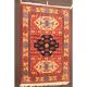 Feiner Handgeknüpfter Orient Sammler Teppich Kazak Milas Carpet Tapis 200x130cm Teppiche & Flachgewebe Bild 4