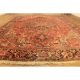 Antik Handgeknüpfter Sammler Teppich Heris Serapi Rare Old Rug Carpet 270x370cm Teppiche & Flachgewebe Bild 3