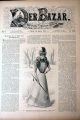 Der Bazar 3/1898 Damen Mode Zeitschrift Riesige Schnittmuster KostÜmbildner Rar Zeitschriften Bild 1