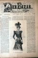 Der Bazar 47/1897 Damen Mode Zeitschrift Riesige Schnittmuster KostÜmbildner Rar Zeitschriften Bild 1