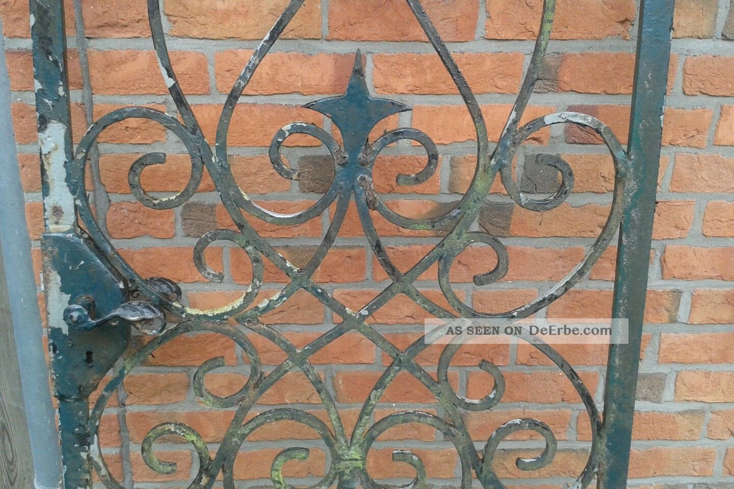 Gartentür Schmiedeeisen Antik