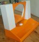 Spiegel,  60er Jahre,  Schminkspiegel Mit Lampen,  Orange,  Vintage,  Shg Chèrie - Lux 1960-1969 Bild 6
