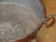 Große Kupfer - Schüssel Mit Griffen Unrestauriert Topf Marmelade Wanne Kupfer Bild 1