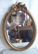 Antik Spiegel Wandspiegel Frankreich Holz Stuck Gold Oval Jugendstil Shabby Chic Spiegel Bild 1
