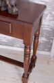 Tischkonsole Mahagoniholz Wandtisch Konsole Konsolentisch Antik Look Stilmöbel nach 1945 Bild 2