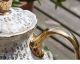 Uralte Nostalgie Kaffeekanne Porzellan Vergoldet Weiß & Gold Romantic Shabby Populäre Dekore & Formen Bild 10